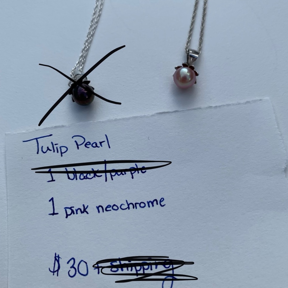 Tulip Pearl Vantel Pearls Necklace